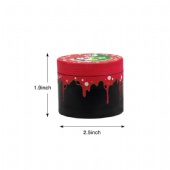 Herb Grinder 4 Piece Grinder 2.5 Inches Mario Herb Grinder Spice Grinder Zinc Alloy Grinder for Herbs with Pollen Catcher