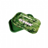 Rolling Metal Tobacco Tray