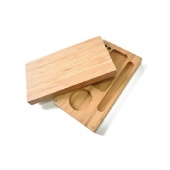 Multifunction Wood Tobacco Smoking Rolling Tray