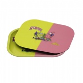 Smoking Accessories Metal Tin Rolling Tray With Magnetic Lid